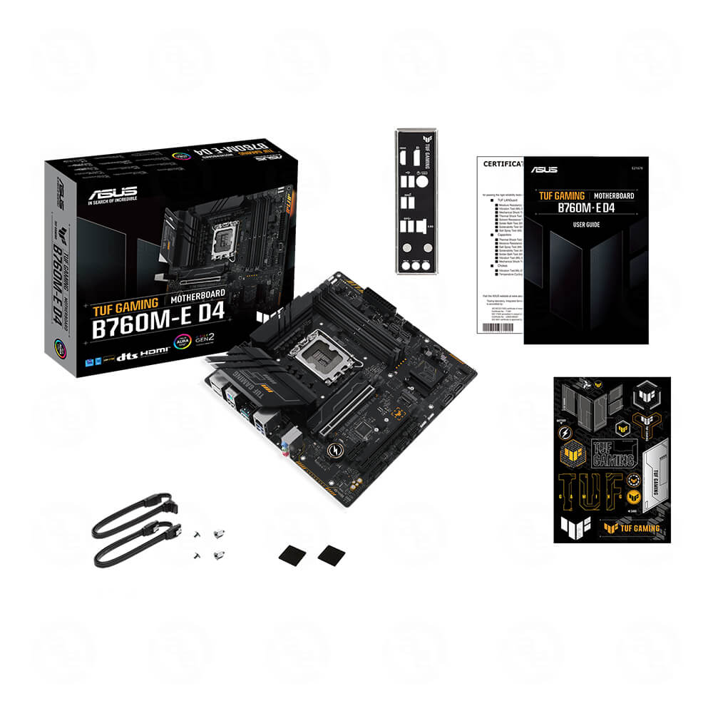 Bo mạch chủ ASUS TUF Gaming B760M-E DDR4 - Màu đen 16 vi tinh ten lua 4 1