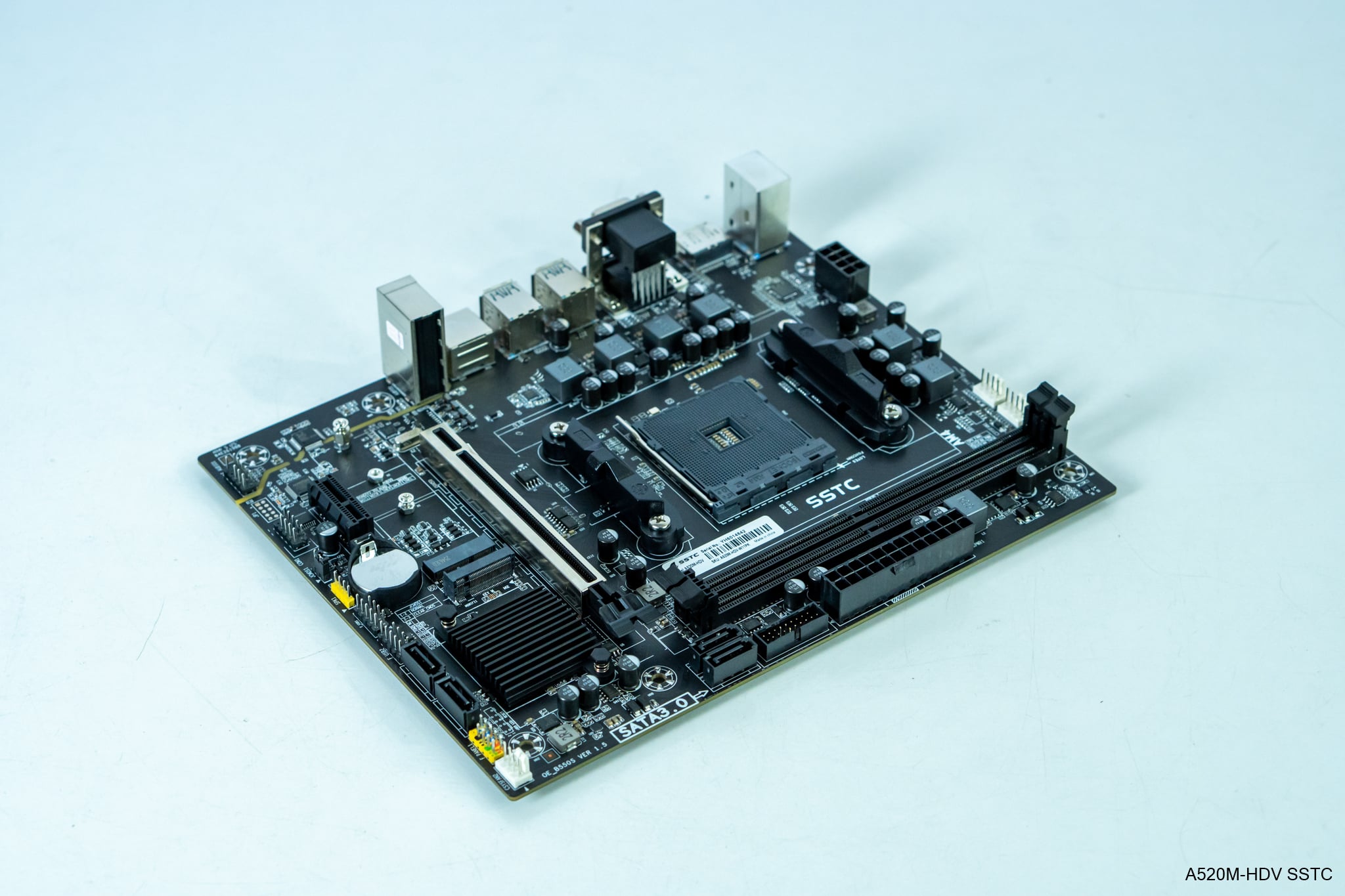Bo mạch chủ SSTC A520M-HDV DDR4 AM4 - Màu đen 14 vi tinh ten lua 4 2