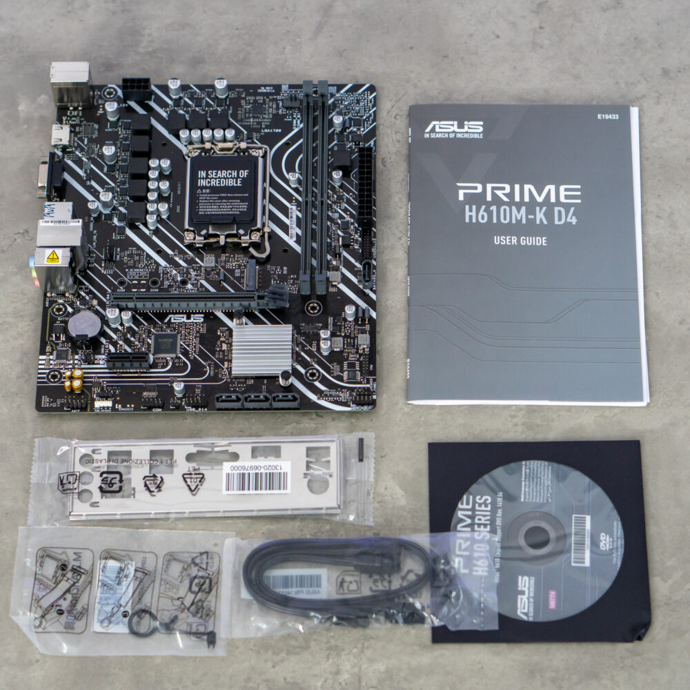 Bo mạch chủ ASUS PRIME H610M-K D4 M-ATX - Màu đen 10 vi tinh ten lua techcore 7