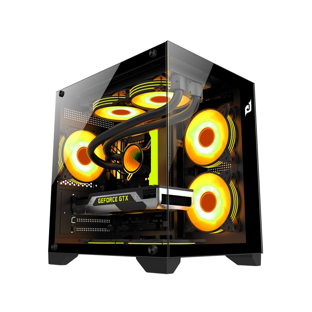 Thùng vỏ case Gaming EDRA ECS1503 - Màu đen