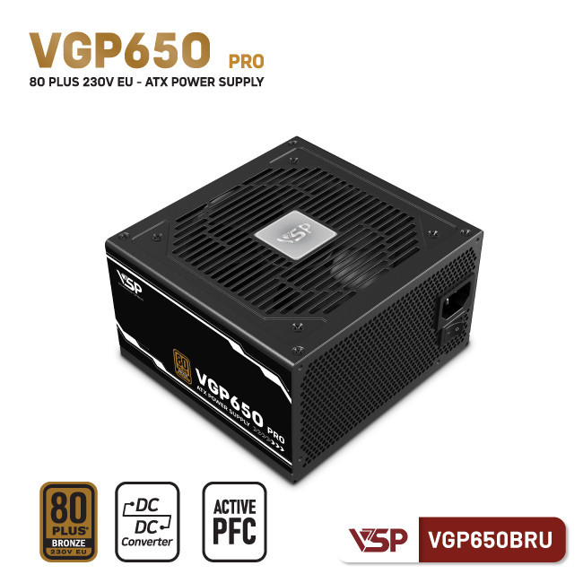 Bộ nguồn máy tính VSP VGP650BRU PRO