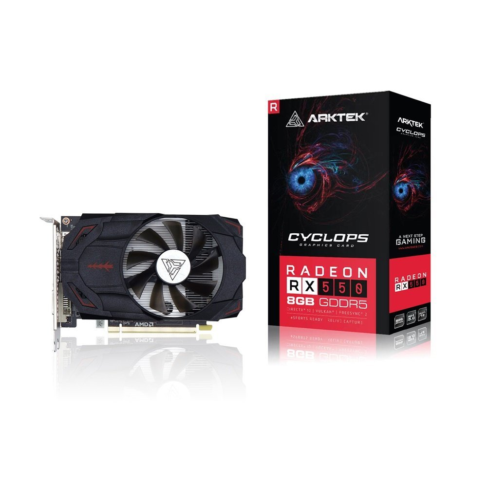 Card màn hình Arktek RX 550 8GB GDDR5
