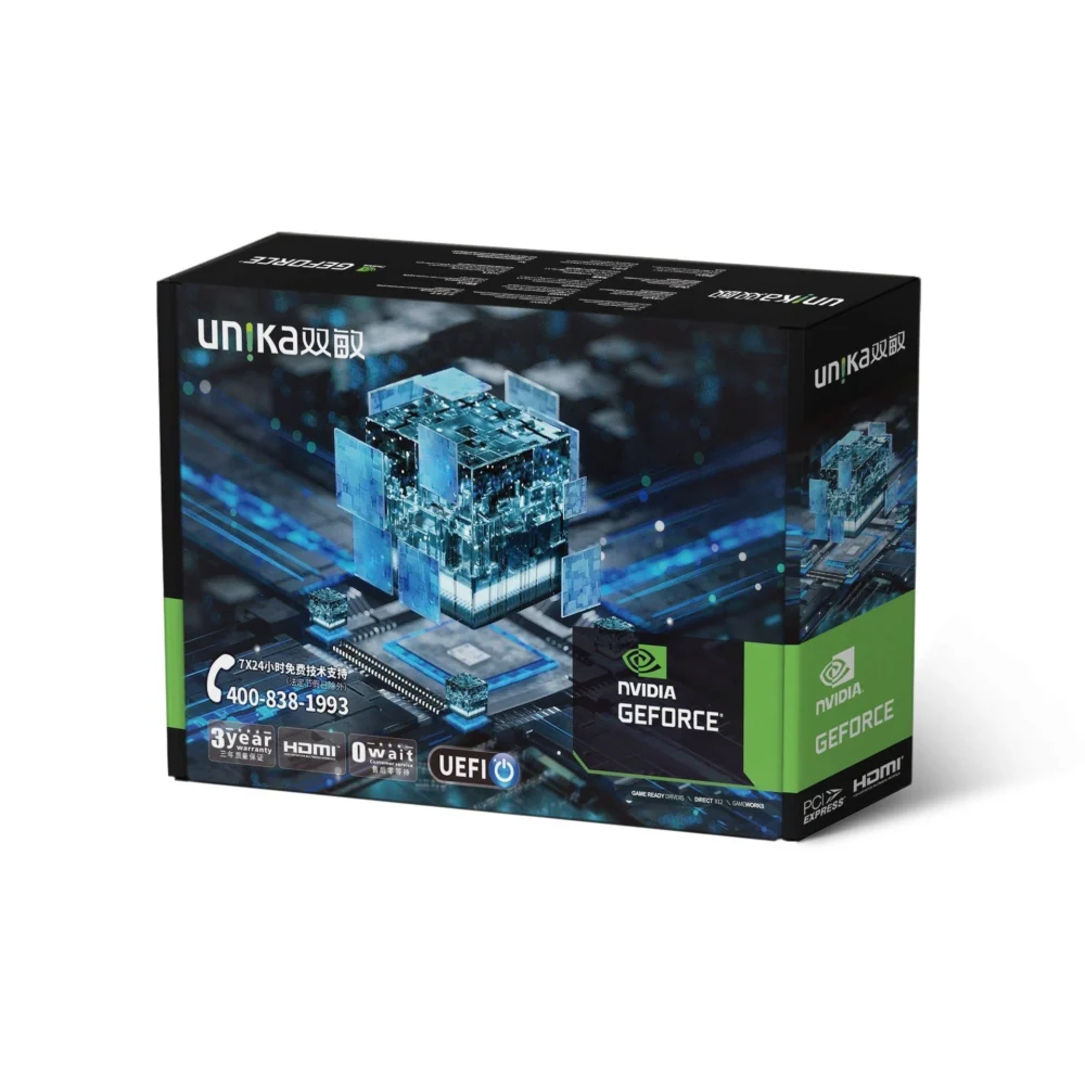 Card màn hình Unika GeForce GTX1050 Sniper 4GD5 V2