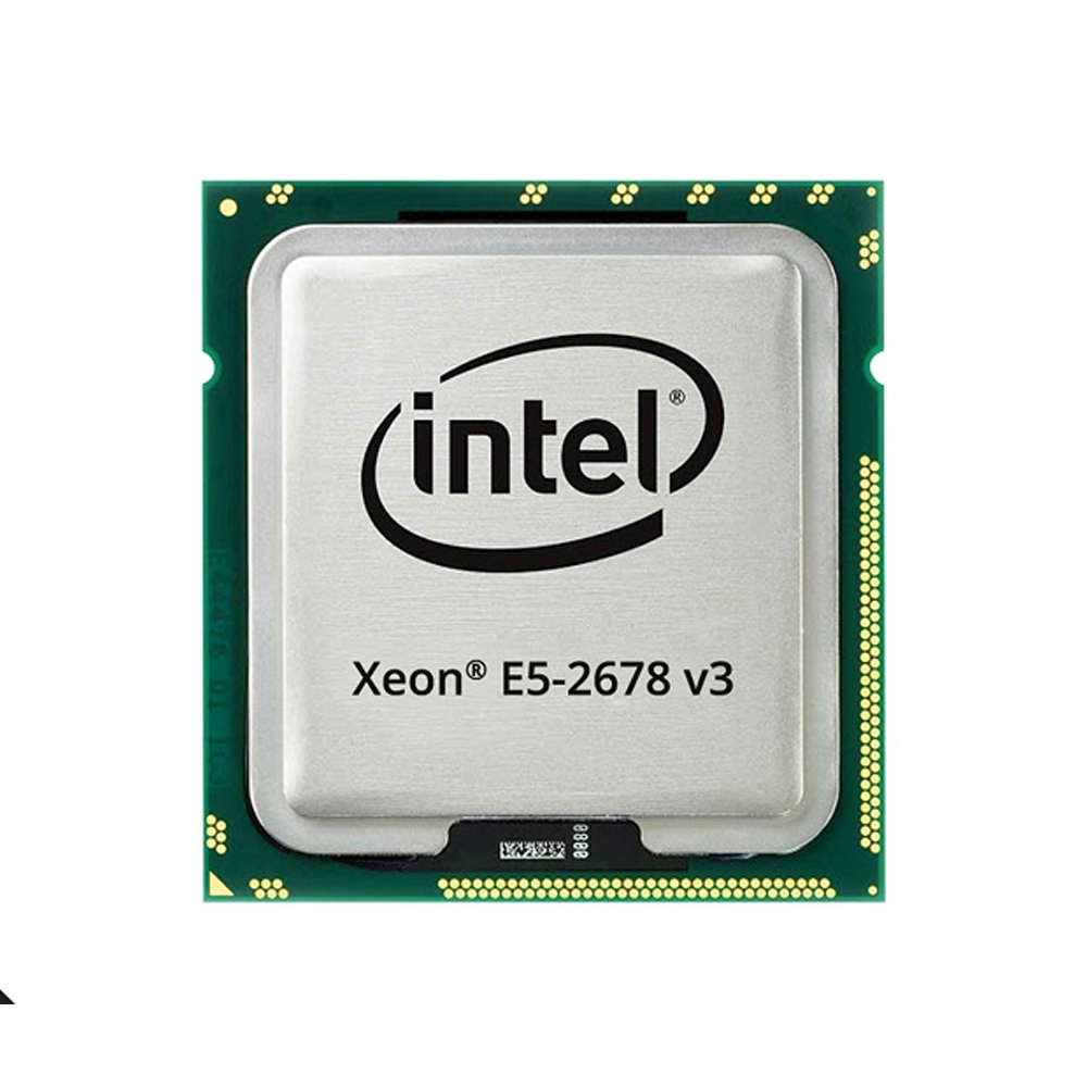 CPU Intel Xeon Processor E5-2678 V3 (2.50 Turbo 3.1GHz / 12 Cores / 24 Threads)