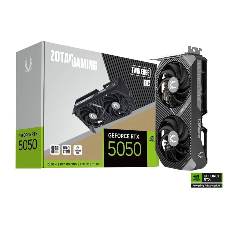 Card màn hình NVIDIA GeForce RTX 5050 Zotac Twin Edge OC