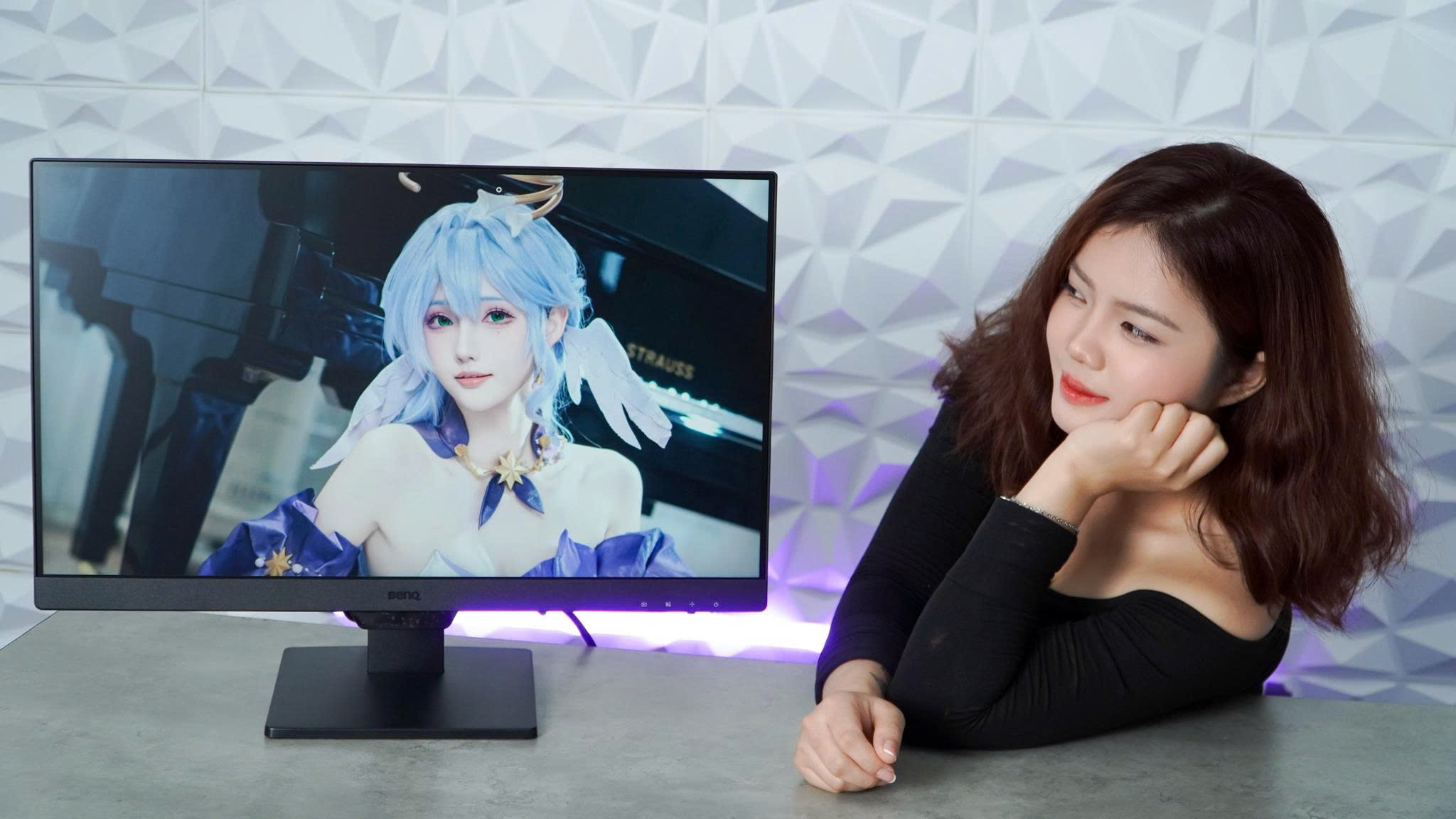 Màn hình BenQ GW2490 23.8 inch 1080p - Màu đen 12 techcore an lac 4