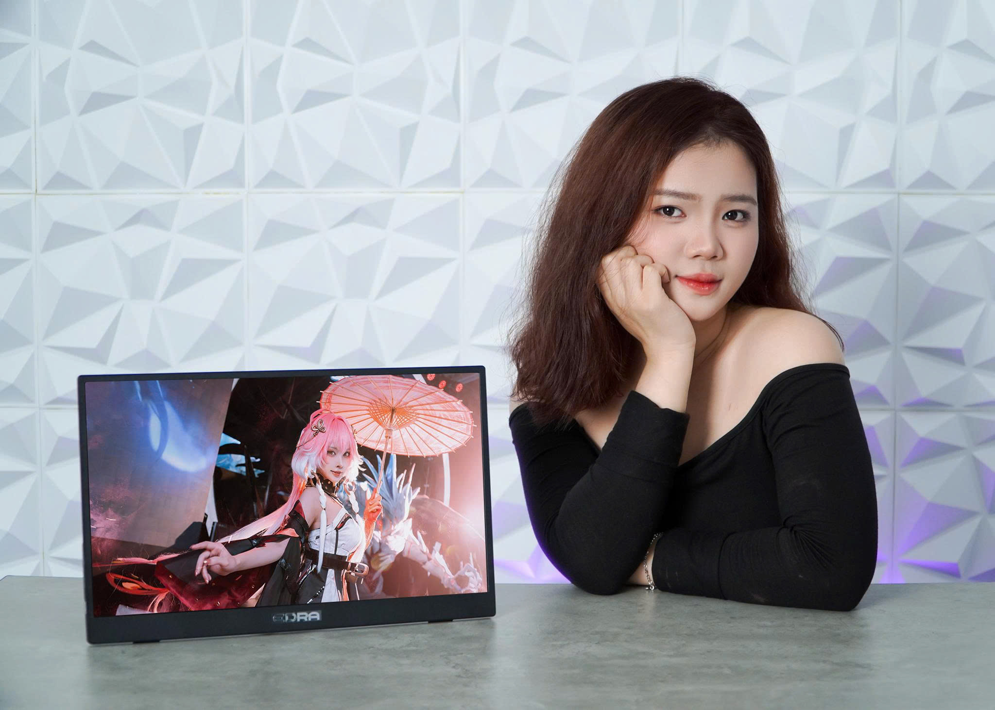 Màn hình di động EDRA EPM16F60S 15.6 inch - Màu đen 16 techcore binh tan 1 3
