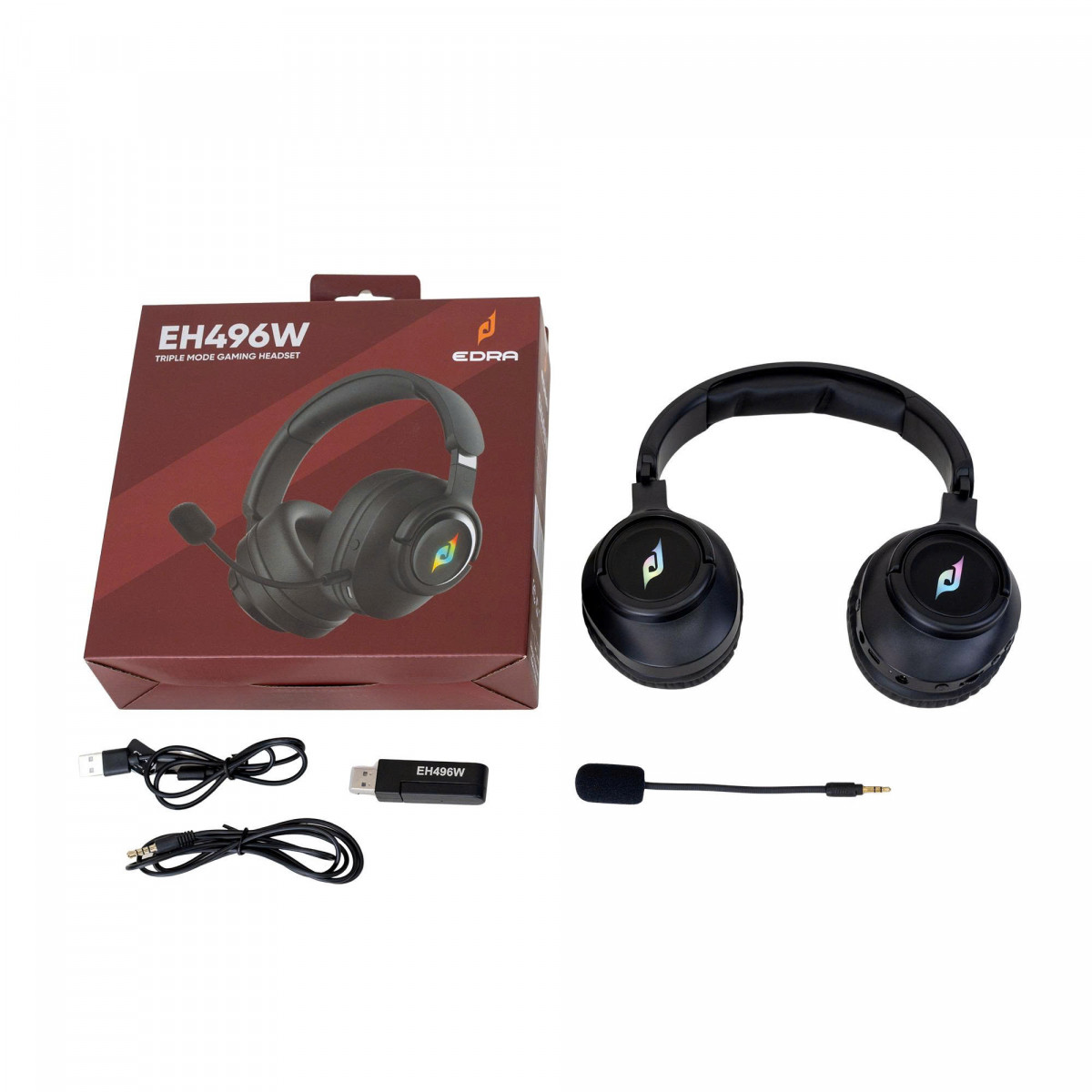 Tai nghe Gaming EDRA EH496W - Màu đen 6 techcore binh tan 1