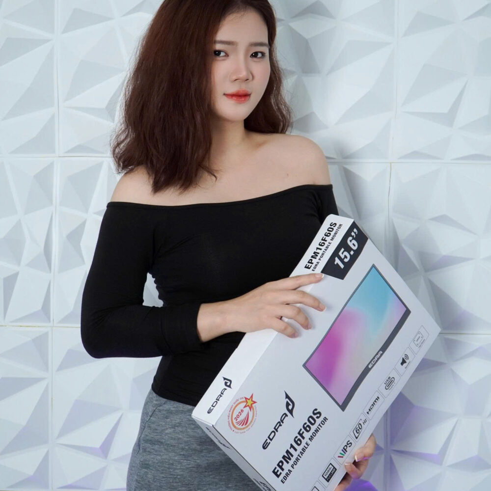 Màn hình di động EDRA EPM16F60S 15.6 inch - Màu đen 10 techcore binh tan 7