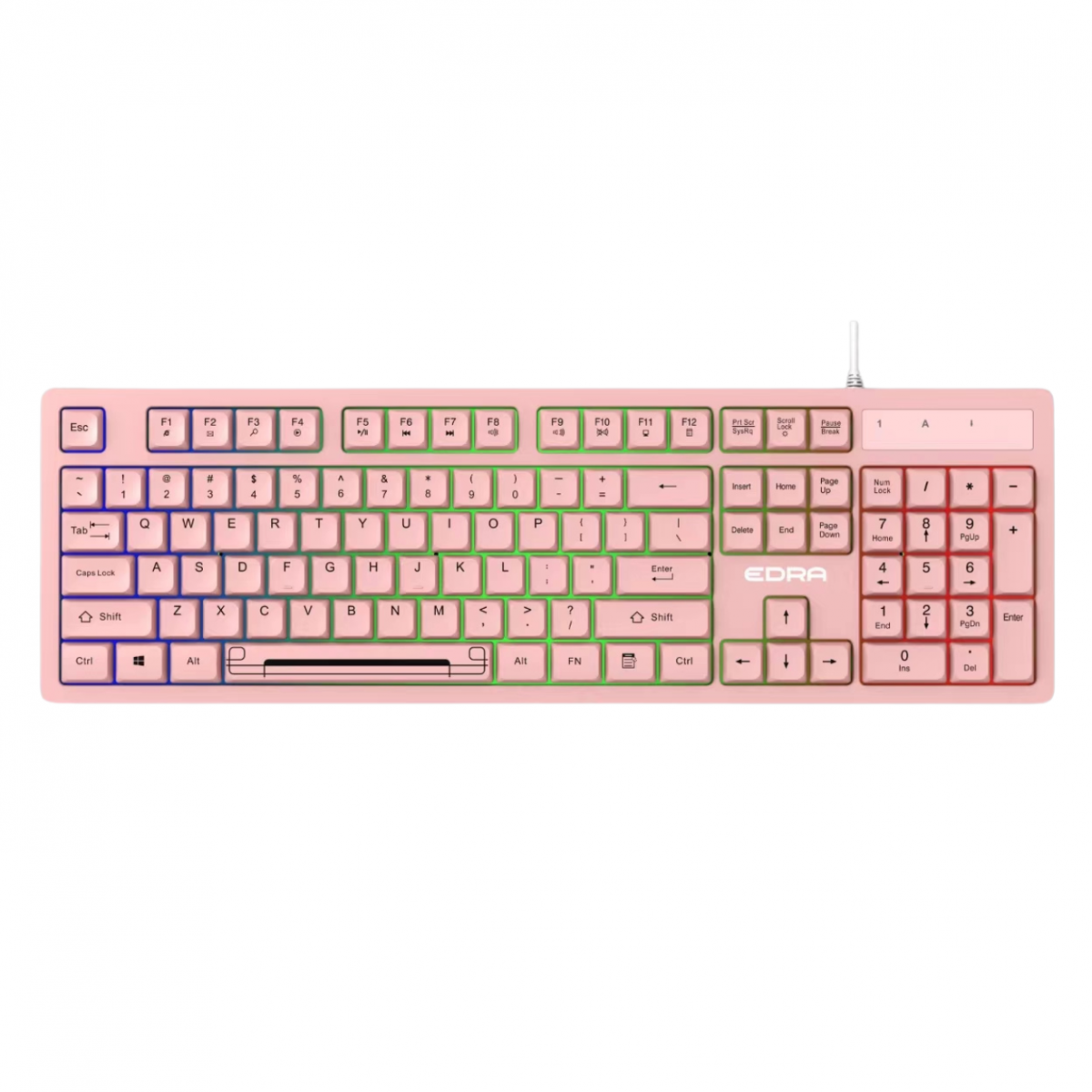 Bàn phím Gaming giả cơ EDRA EK506 - Màu đen 3 tehccore binh tan 4