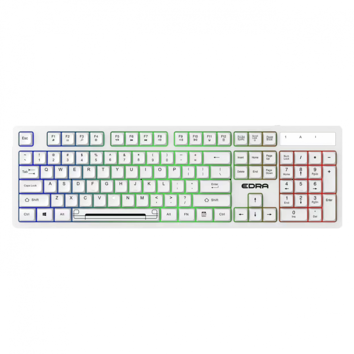 Bàn phím Gaming giả cơ EDRA EK506 - Màu đen 2 tehccore binh tan 5