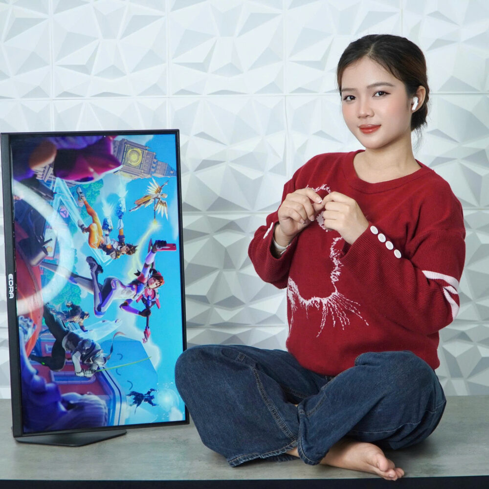 Màn hình Gaming 27 inch EDRA EGM27Q165R - Màu đen 7 vi tinh techcore 2 2