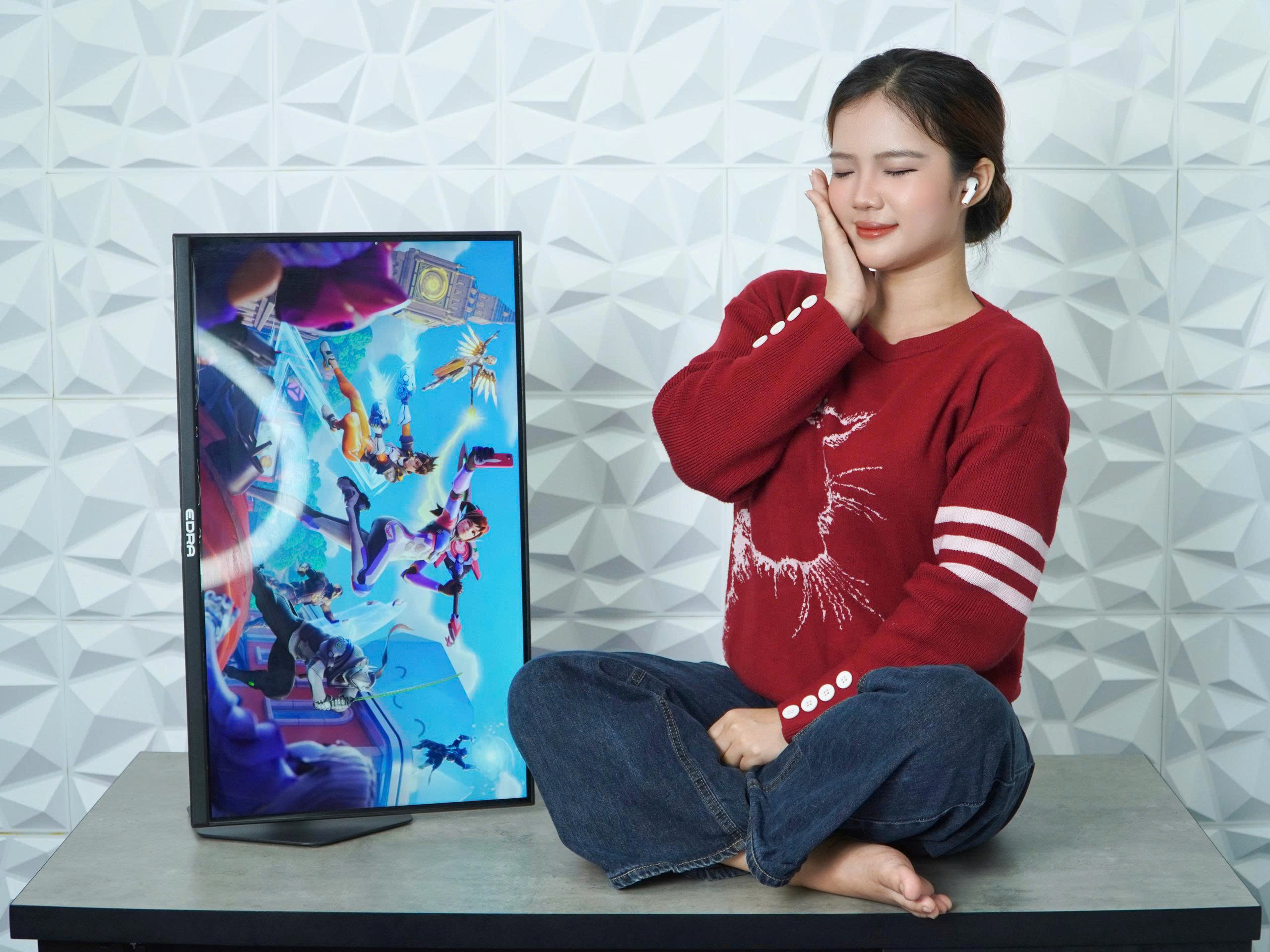 Màn hình Gaming 27 inch EDRA EGM27Q165R - Màu đen 11 vi tinh techcore 3 1