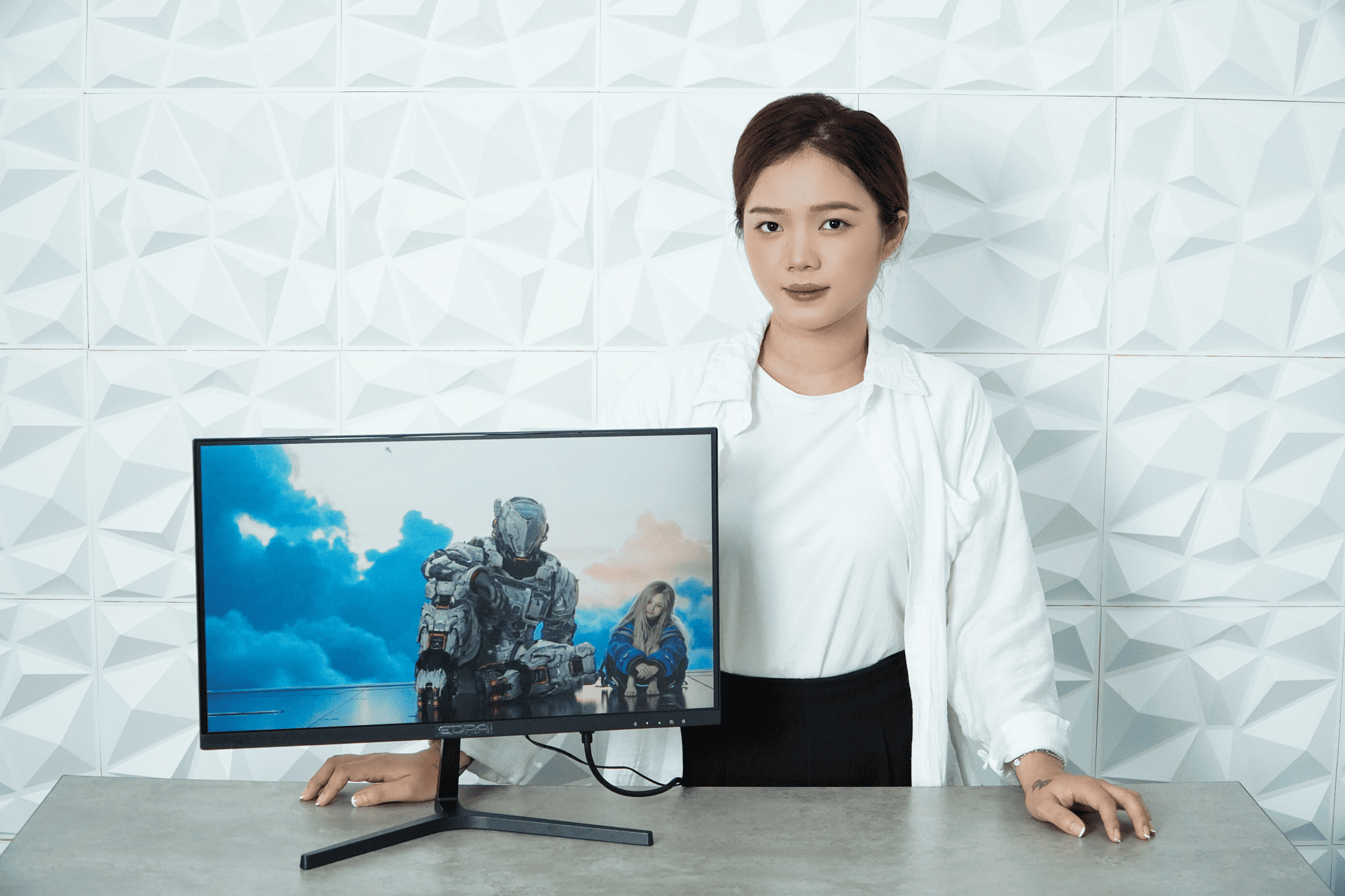 Màn hình 22 inch Gaming EDRA EGM22F100V - Màu đen 10 vi tinh tekcore 1