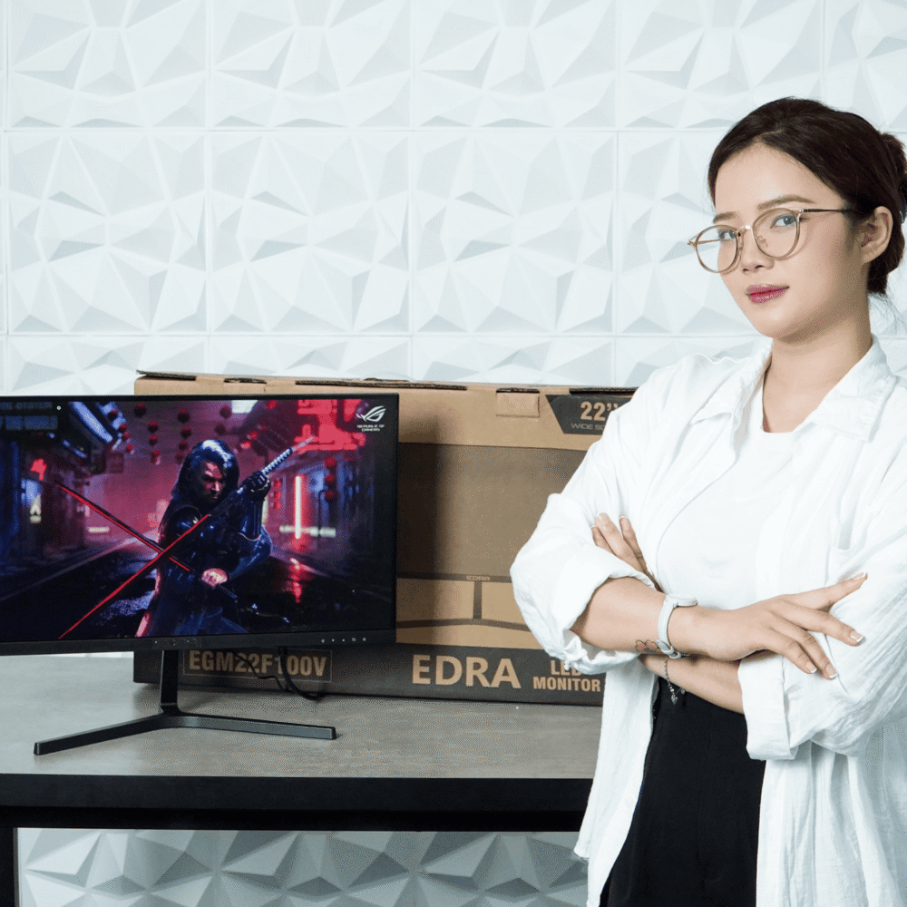 Màn hình 22 inch Gaming EDRA EGM22F100V - Màu đen 8 vi tinh tekcore 3