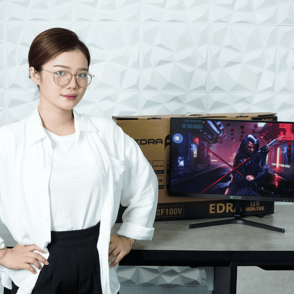 Màn hình 22 inch Gaming EDRA EGM22F100V - Màu đen 9 vi tinh tekcore 4